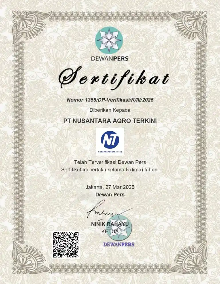 Sertifikat Dewan Pers Nusantaraterkini